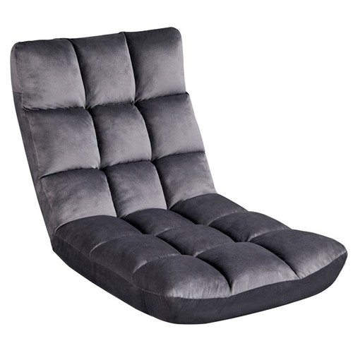 Sedia pavimento imbottita - sedia,
