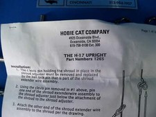 Hobie Cat 17 and Sport Solo