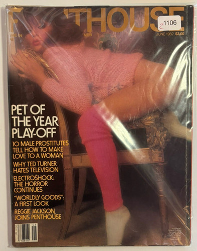 Penthouse magazine june 1982 - magazine,
