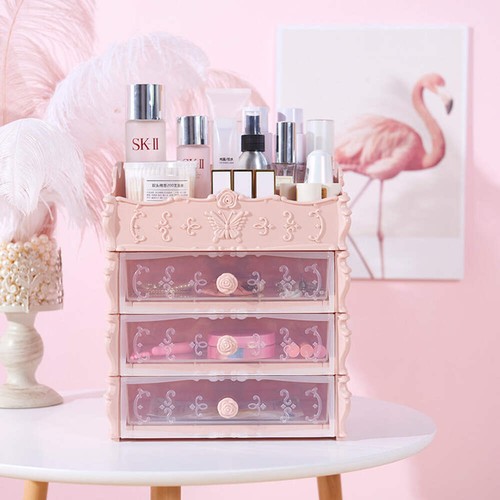Organizer trucco trasparente - organizer,