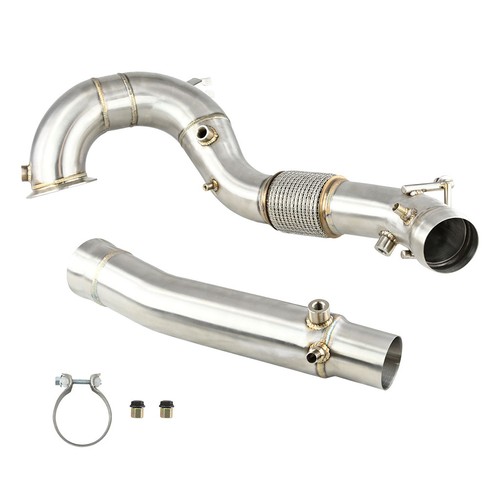 Downpipe racing acciaio - racing, in