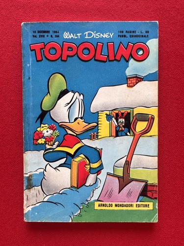 Topolino 104 prima edizione - topolino,
