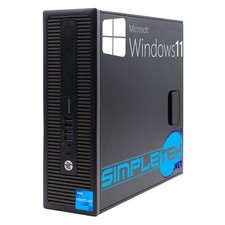 HP 800 G1 SFF WINDOWS 11 8GB 240GB PC COMPUTER FISSO DESKTOP SERIALE COM RS232