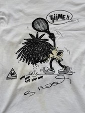 T-shirt vintage Le Coq Sportif Yannick Noah - rarissima!! maglia tennis anni 80