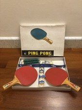 ARCOFALC SET DA PING PONG TENNIS TAVOLO VINTAGE ANNI 50 60 TIPO MONDIAL S.G