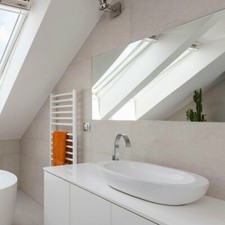 Grande specchio da bagno