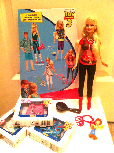 Toy story barbie loves - story,