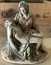 STATUA STATUETTA GESSO GESù