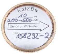 Wattmetro Bird Thruline Element Slug 200-500 MHz 10D 10W per Bird 43,4391 4391A