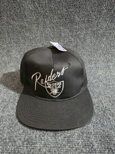 Cappello Berretto SnapBack Vintage anni 90 Los Angeles Raiders Logo Athletic NFL Team NWA