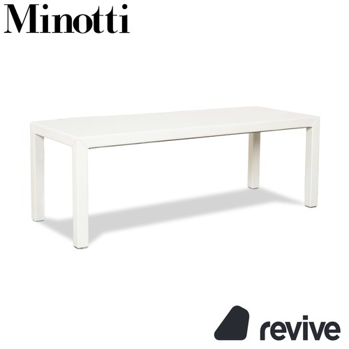 Minotti tavolino pelle - in,