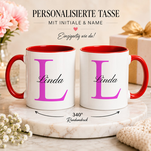 Tazza personalizzata con - tazza, nome