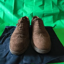 Scarpe Church's Scamoscitate Marroni 