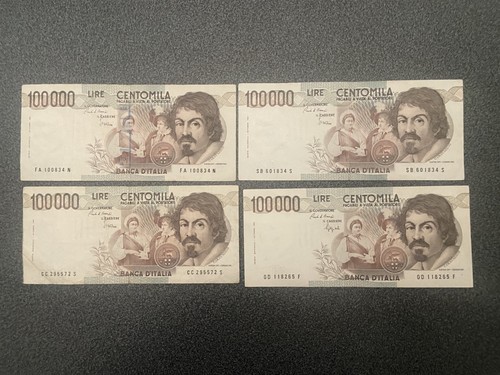 Lotto pezzi 100 000 lire - da,