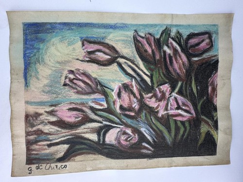 Giorgio chirico coa quadro - de,