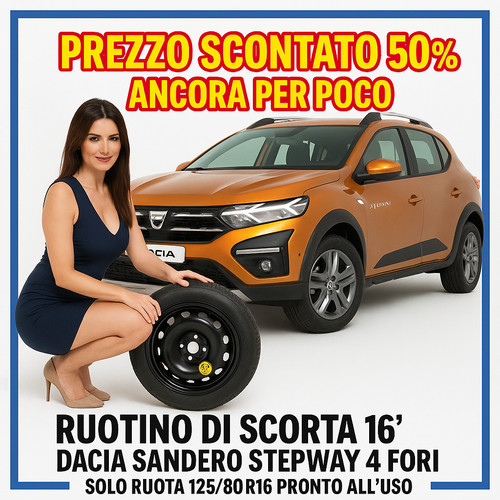 Ruota scorta dacia - di,