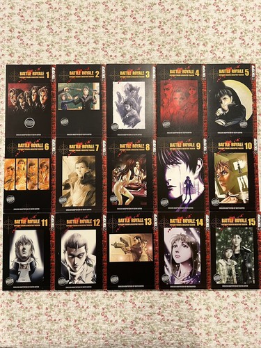 Battle royale manga inglese - manga,