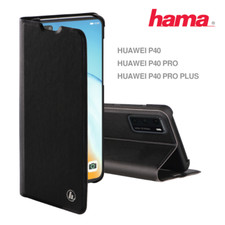 Hama Slim Magnetica Huawei P40 Custodia Pieghevole/Slot per Schede/Pro/Pro Plus/Nero
