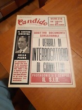 CANDIDO SETTIMANALE DEL SABATO