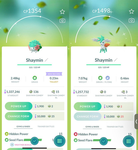 Raro pokémon shaymin - pokémon,