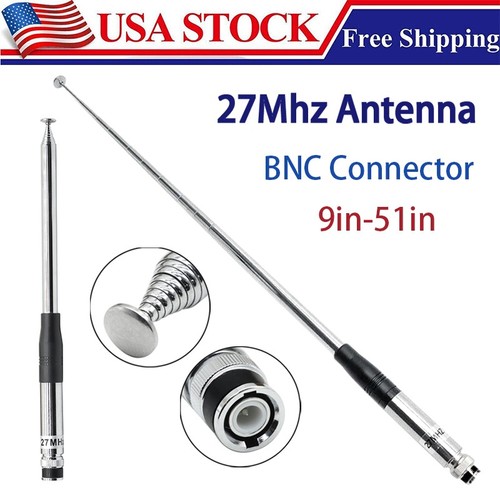 Antenna telescopica bnc - telescopica, 9-51"
