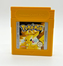 Pokemon Giallo Nintendo Game boy ITA Italiano FUNZIONANTE usato Salvataggi ok