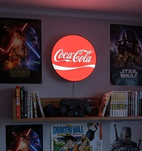 Lampada led coca cola - lampada,