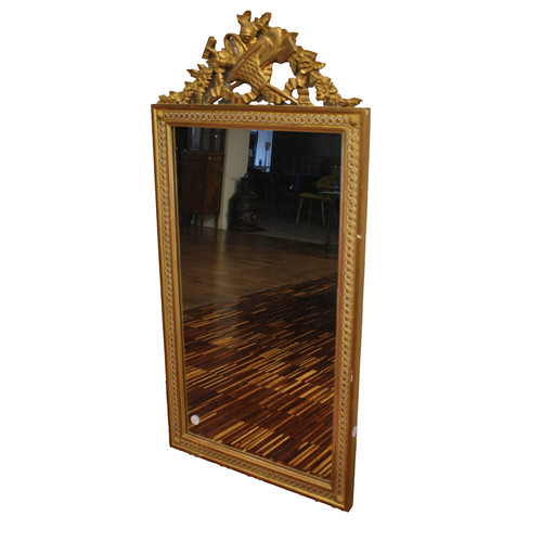 Grande specchiera rettangolare - grande,