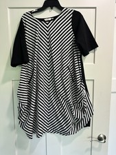 Abito Cheyenne nero bianco a