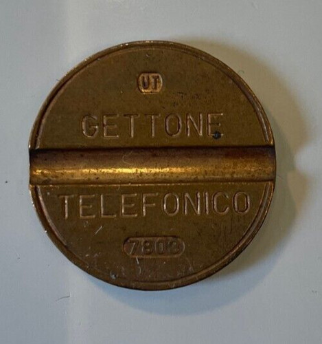 Gettone telefonico 7803 raro - gettone,