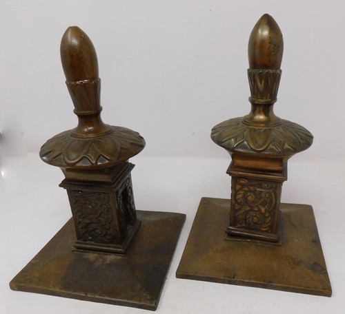 Coppia finiture ottone - coppia,