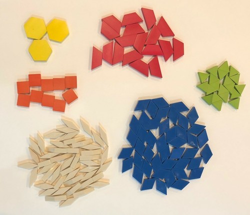 142 blocchi tangram pattern - 142,