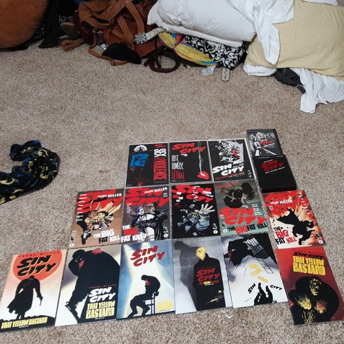 Sin city dvd comic complete - city,