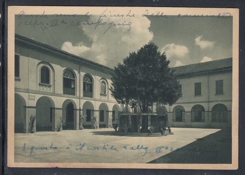 Cartolina caserma menabrea - caserma,