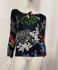 DESIGUAL Maglia blusa nera