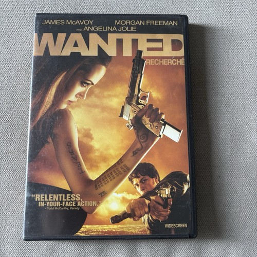 Wanted dvd 2008 widescreen - wanted, (dvd,