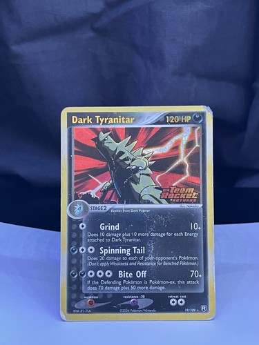 Dark tyranitar 109 timbrato - dark,