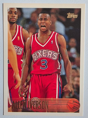 Allen iverson 1996 - 1996-97, topps