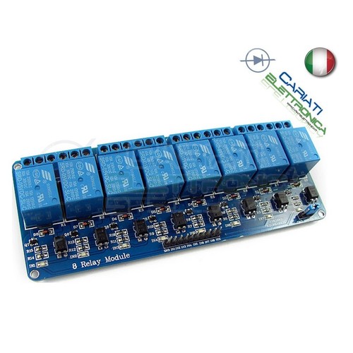 Modulo scheda rele canali - rele', 8