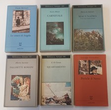 Lotto 6 Libri ADELPHI Noir