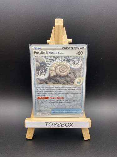 Carte pokémon fossile nautile - fossile,