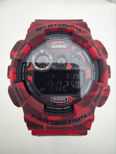 Orologio mimetico rosso casio - orologio,