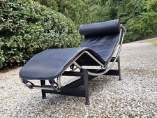 CHAISE LONGUE LE CORBUSIER LC4 (RIPRODUZIONE) IN VERA PELLE ANILINA