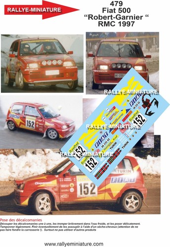 Decals ref 0479 fiat - 0479,