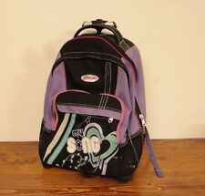 SEVEN Trolley 2 ruote Zaino scuola e Tempo libero 2 DIVISORI separati d CERNIERE