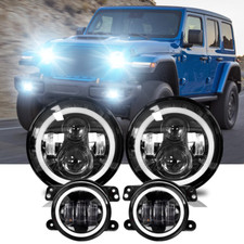 Led headlight fog - headlight+4'',