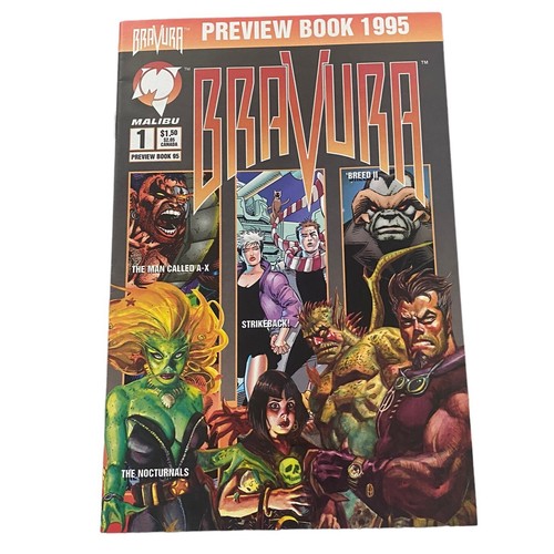 Malibu comics bravura preview - malibu,