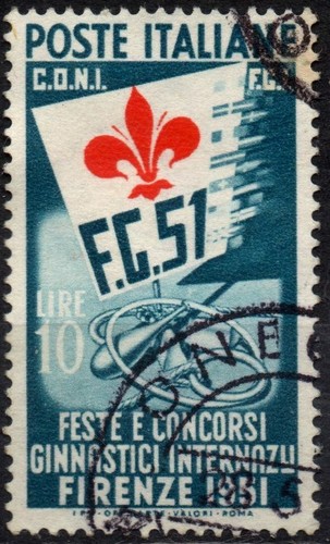 Italia 1951 usato - italia, lire