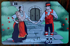 SCHEDA TELEFONICA TELECOM 23 FESTIVAL INTERNAZIONALE FOLKLORE VALLE DI COMINO