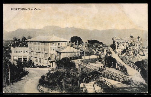 Cartolina portofino vetta - portofino,,